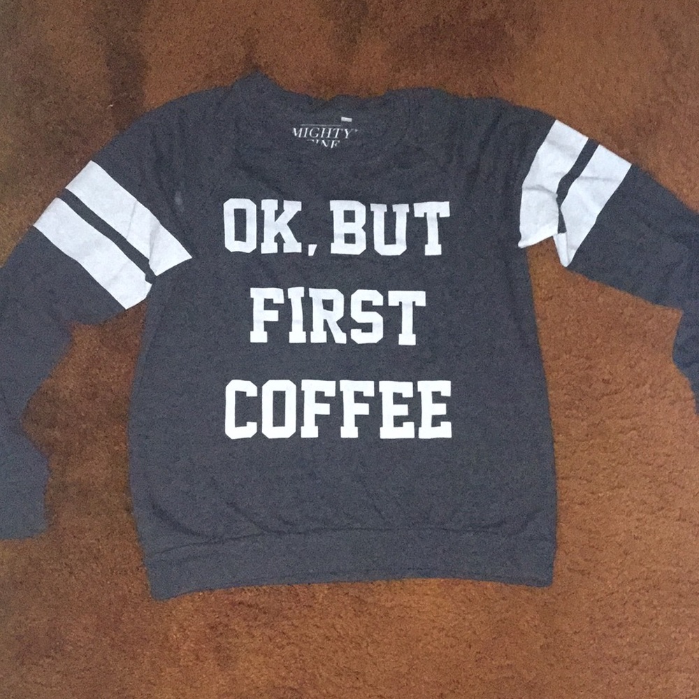 Ok, But First Coffee Sweater